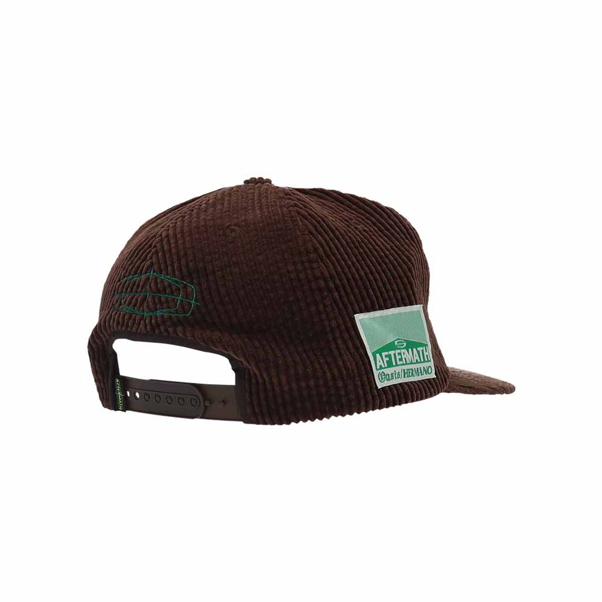 애프터매스(AFTERMATH) ATM LOGO CORDUROY BALL CAP BROWN