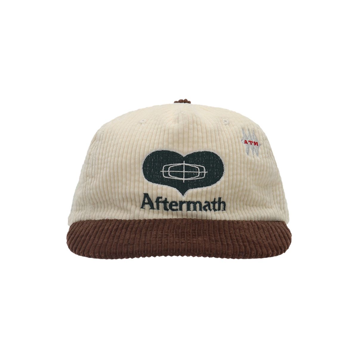 애프터매스(AFTERMATH) ATM LOVE CORDUROY BALL CAP CREAM