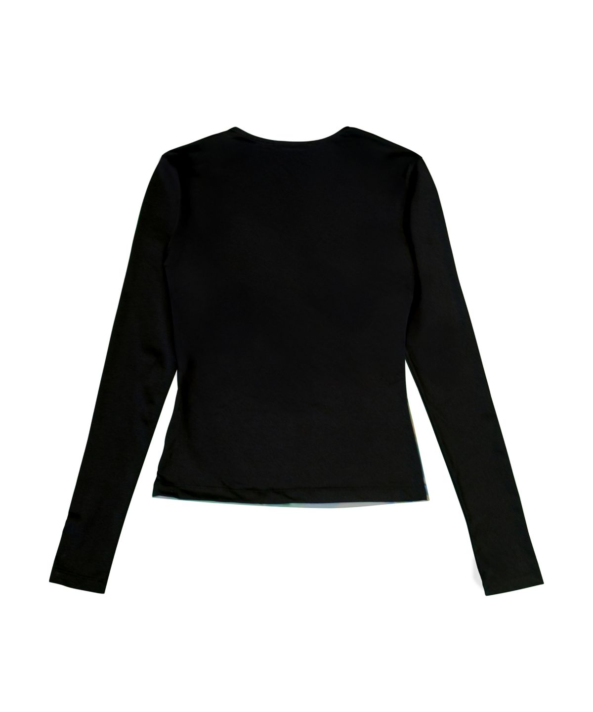 뮬립(MYULIP) GRAPHIC PRINT LONG SLEEVES/BLACK