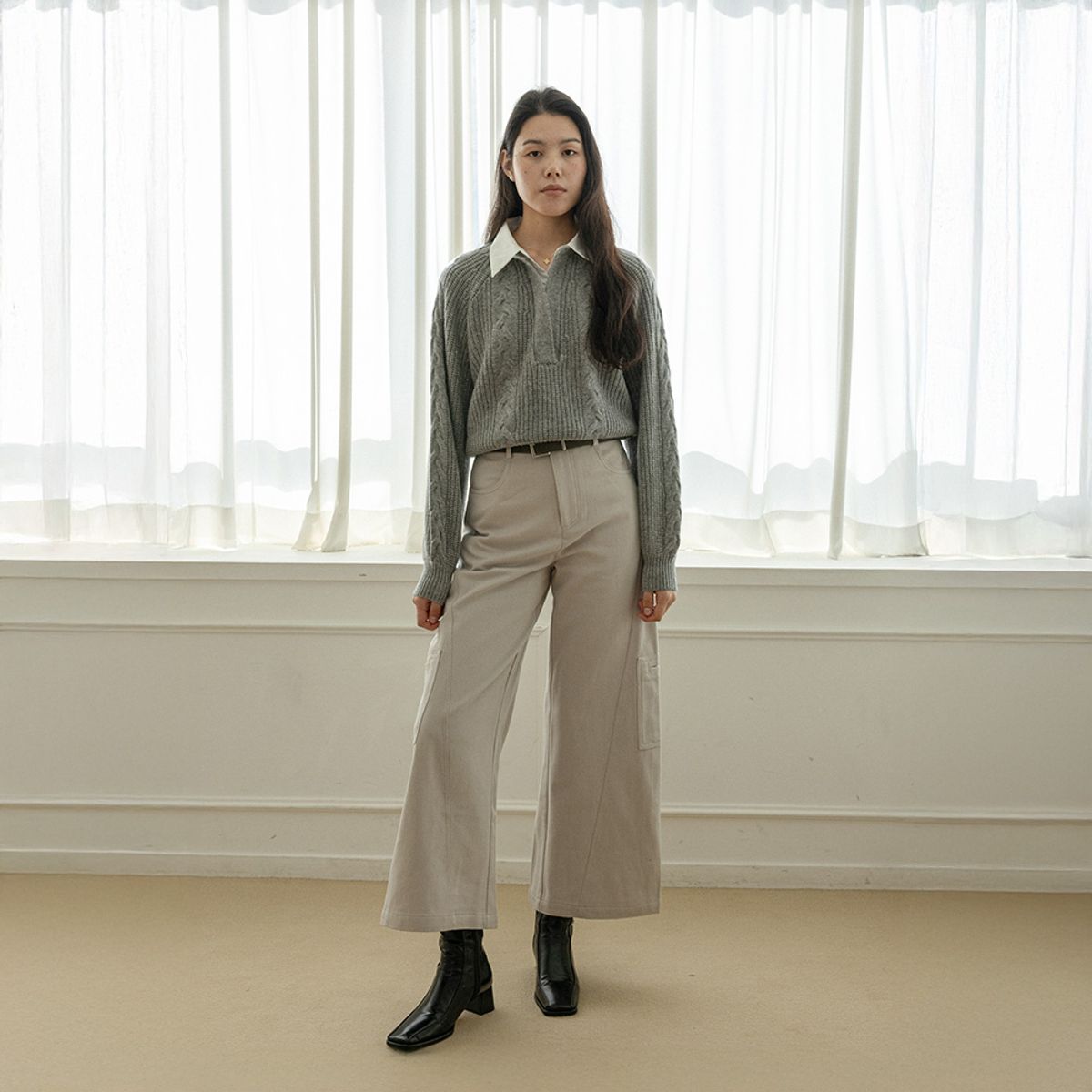 랭썬(LANGSON) LS_Corduroy winter pants_2color