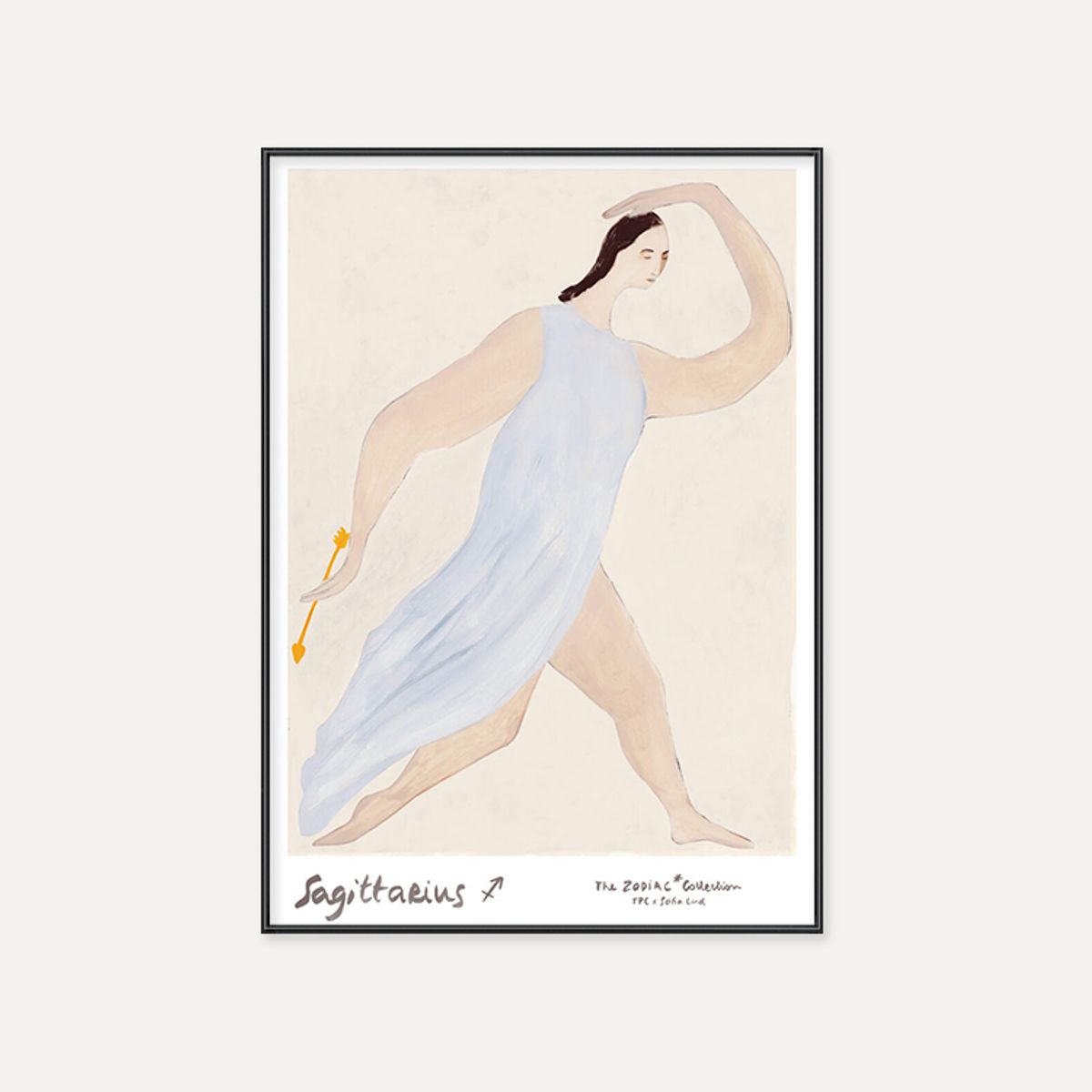 그릿시즌(GREET SEASON) 소피아 린드 Sagittarius 사수자리 (액자 포함)