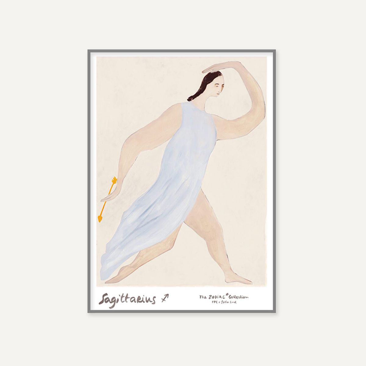 그릿시즌(GREET SEASON) 소피아 린드 Sagittarius 사수자리 (액자 포함)
