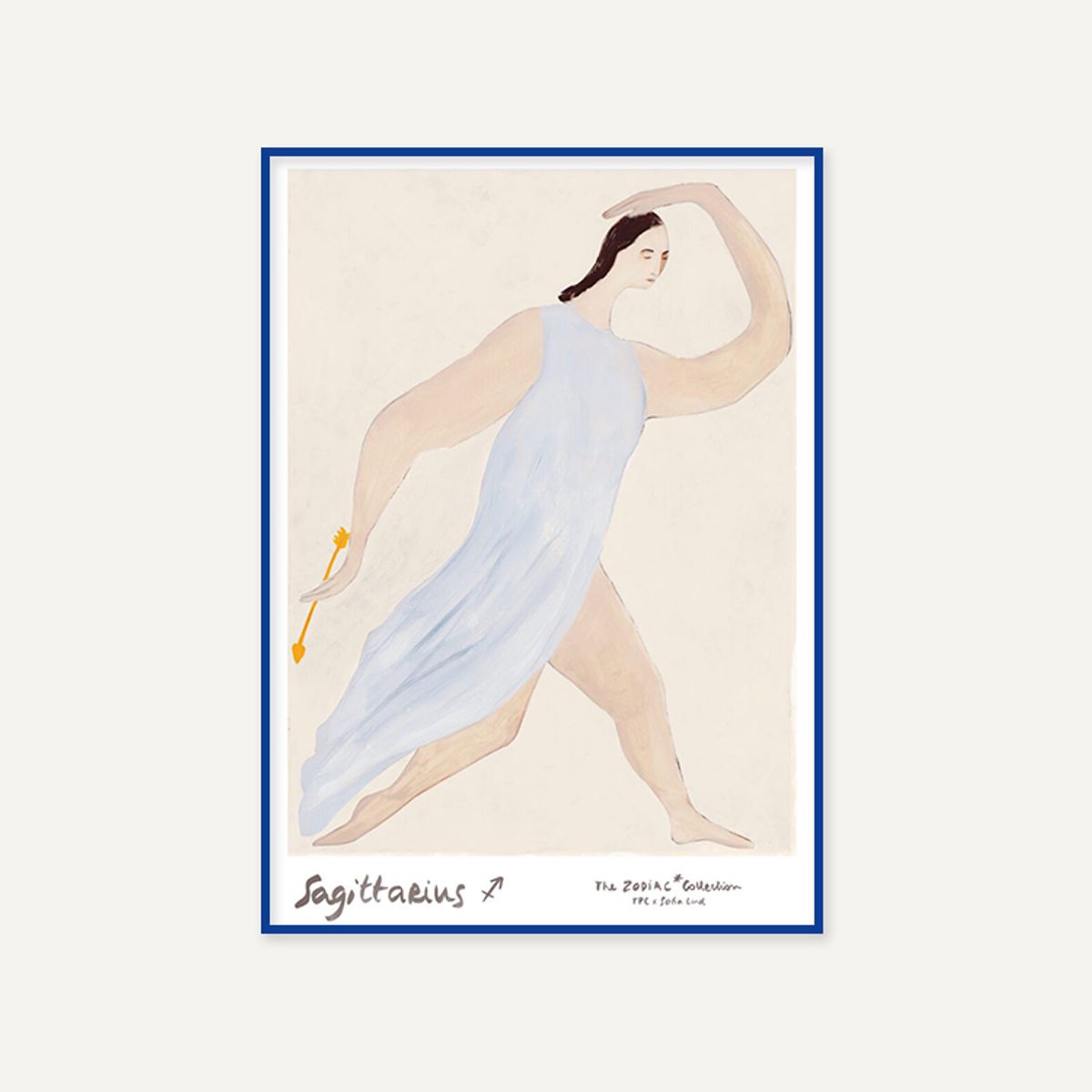 그릿시즌(GREET SEASON) 소피아 린드 Sagittarius 사수자리 (액자 포함)