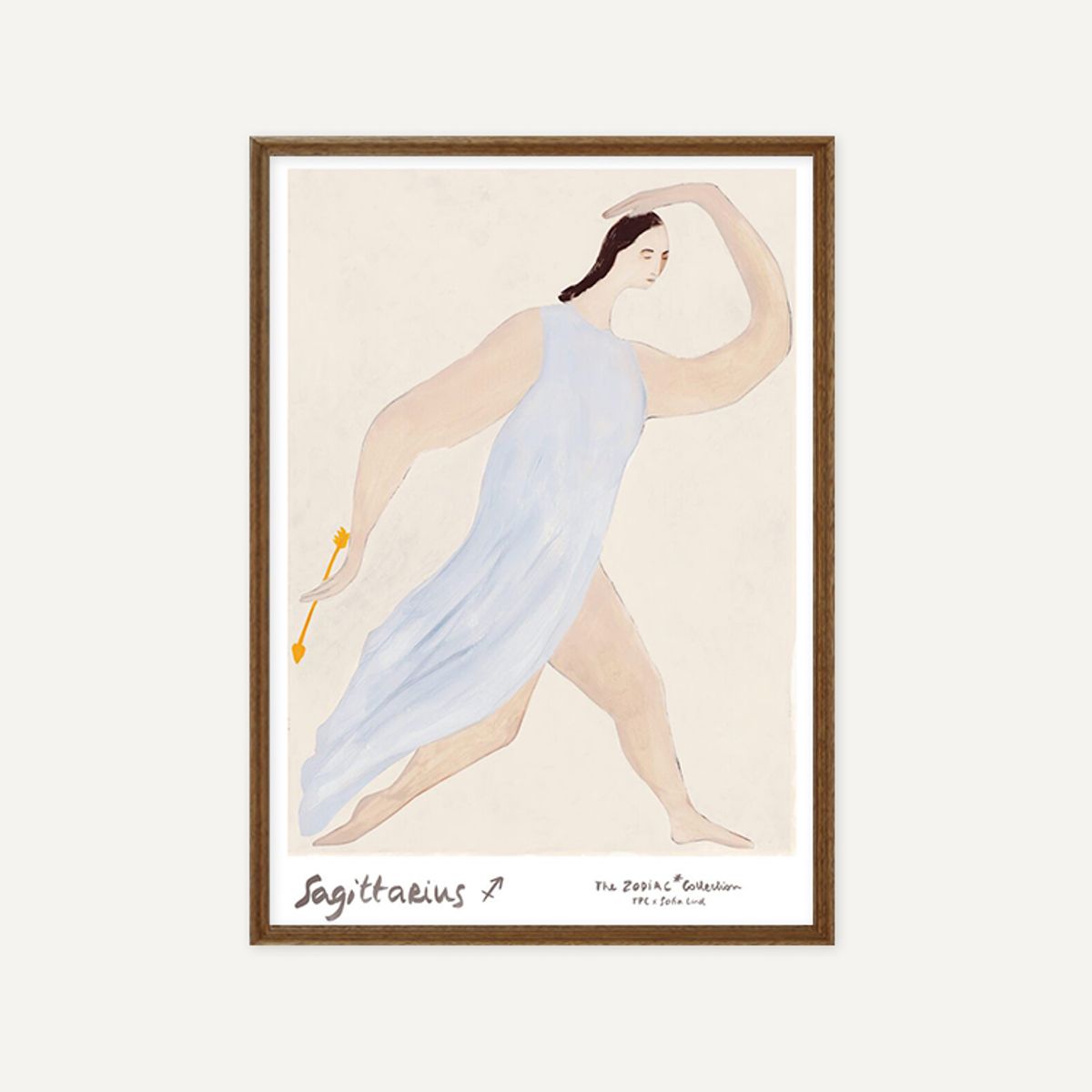 그릿시즌(GREET SEASON) 소피아 린드 Sagittarius 사수자리 (액자 포함)