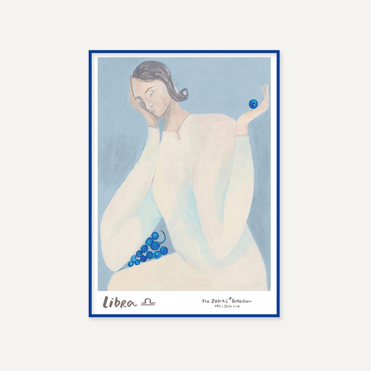그릿시즌(GREET SEASON) 소피아 린드 Libra 천칭자리 (액자 포함)