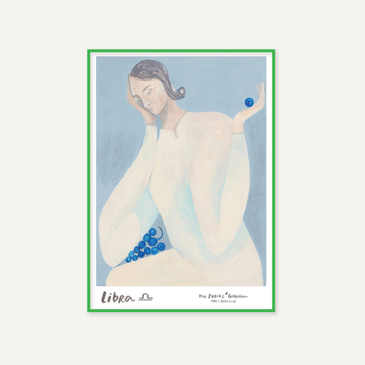 그릿시즌(GREET SEASON) 소피아 린드 Libra 천칭자리 (액자 포함)