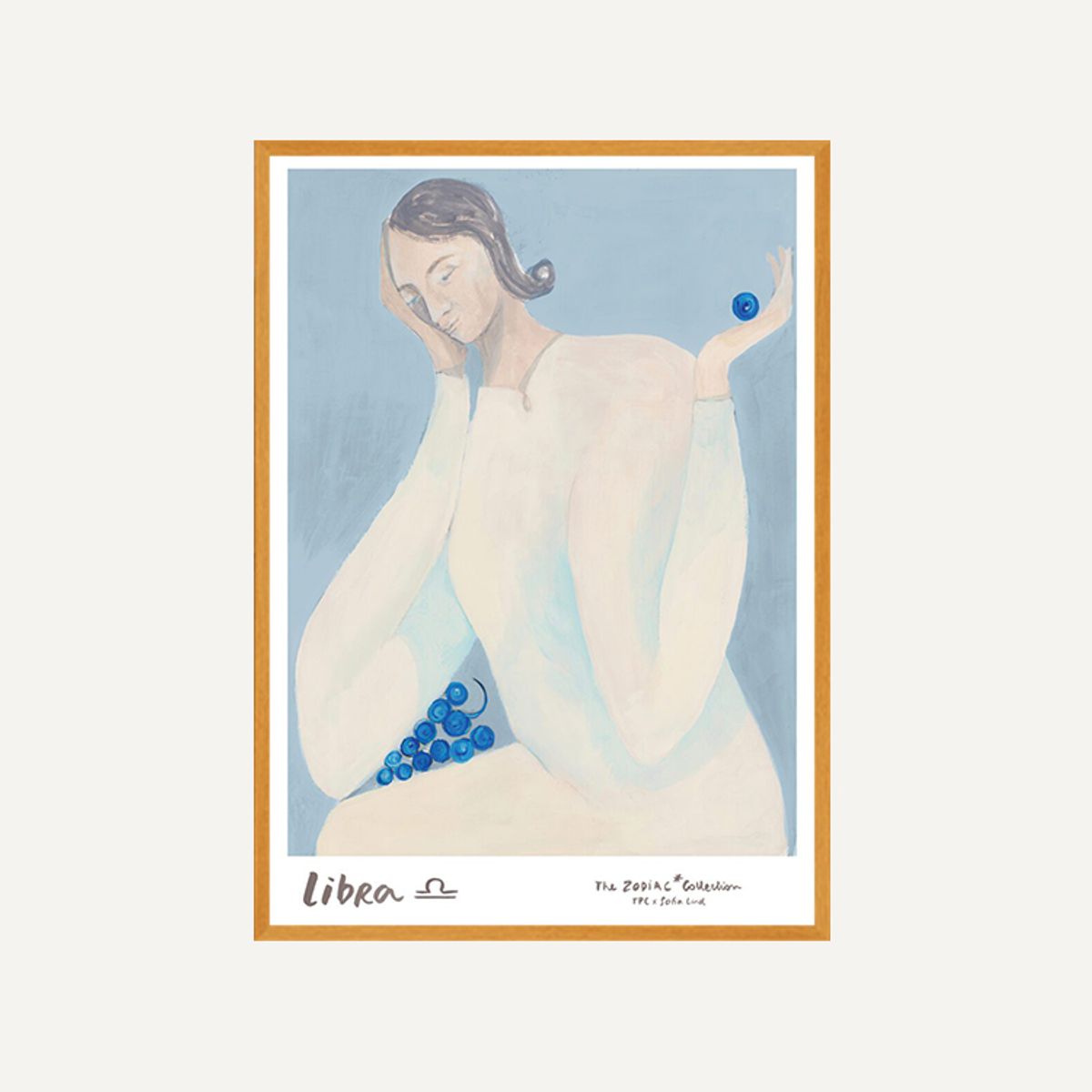 그릿시즌(GREET SEASON) 소피아 린드 Libra 천칭자리 (액자 포함)