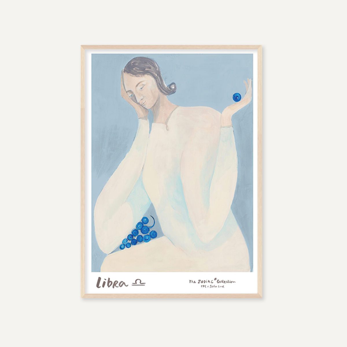 그릿시즌(GREET SEASON) 소피아 린드 Libra 천칭자리 (액자 포함)