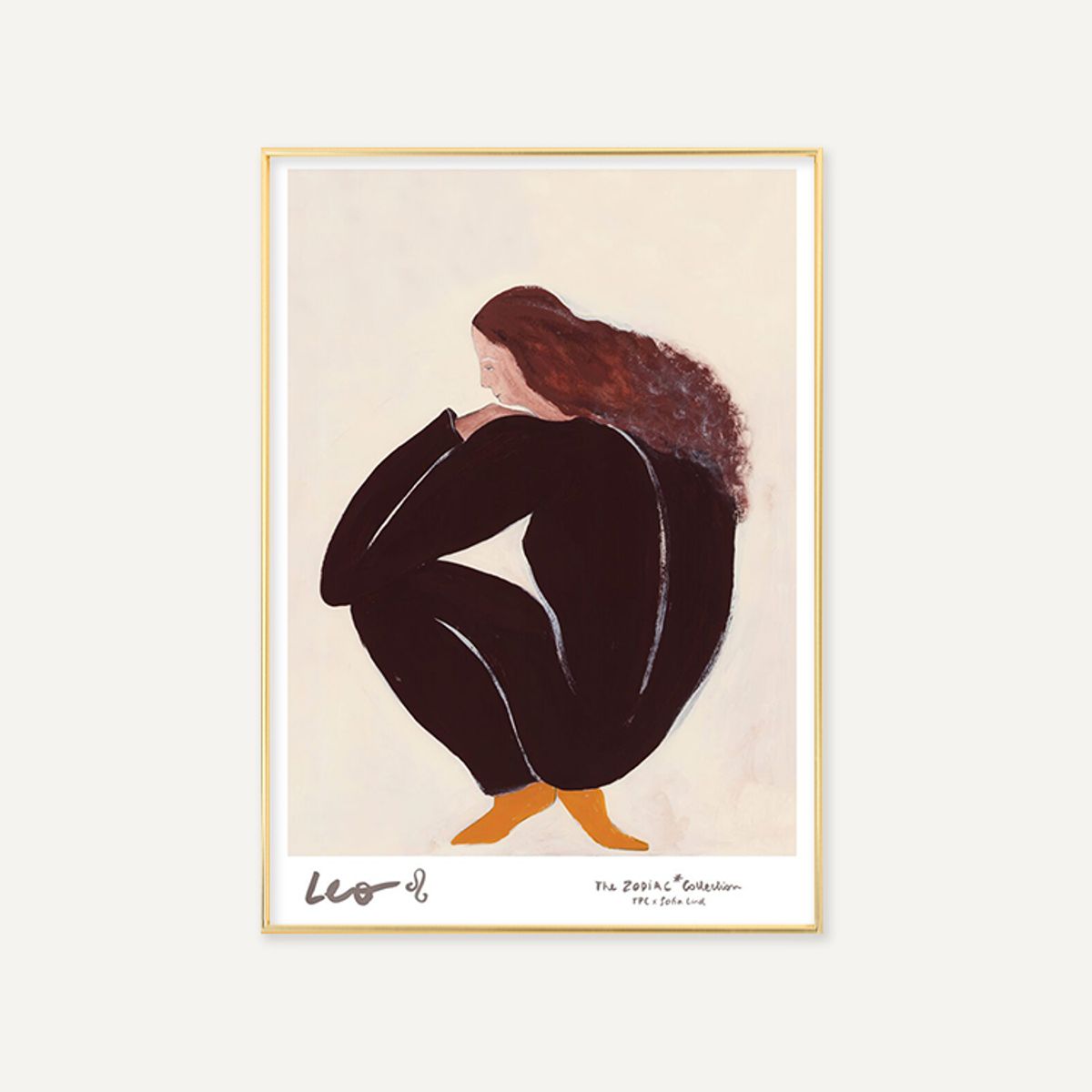 그릿시즌(GREET SEASON) 소피아 린드 Leo 사자자리 (액자 포함)