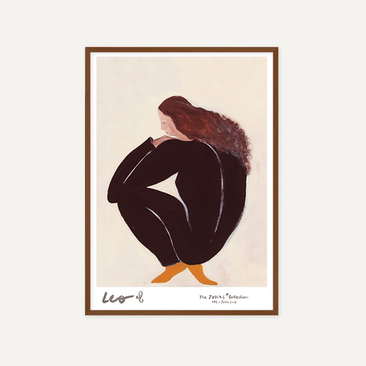 그릿시즌(GREET SEASON) 소피아 린드 Leo 사자자리 (액자 포함)