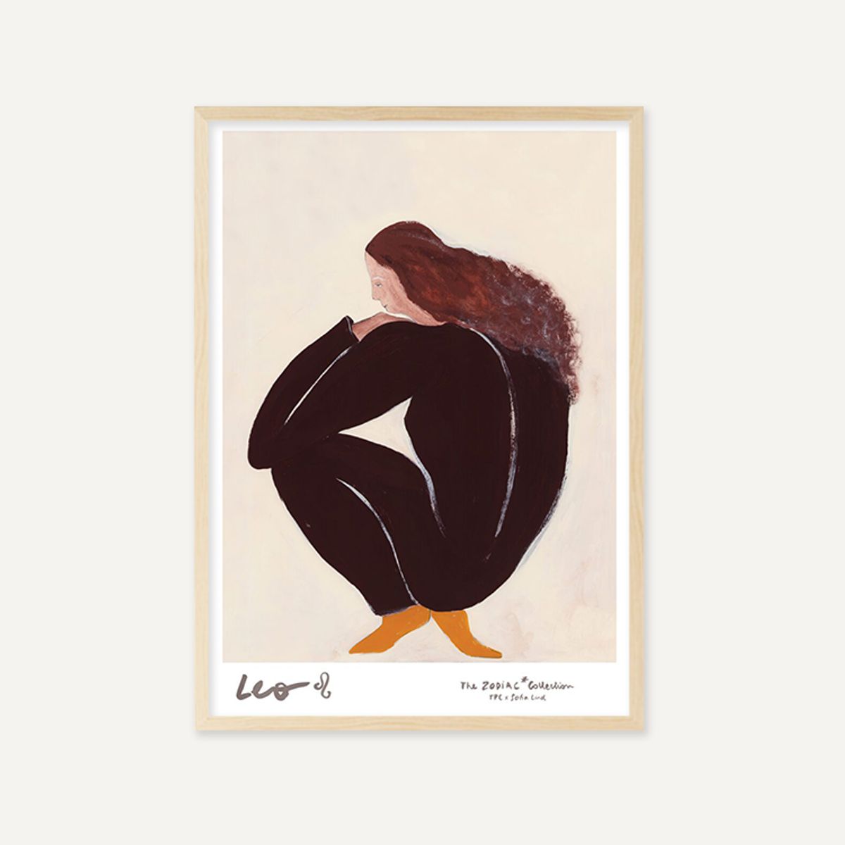 그릿시즌(GREET SEASON) 소피아 린드 Leo 사자자리 (액자 포함)