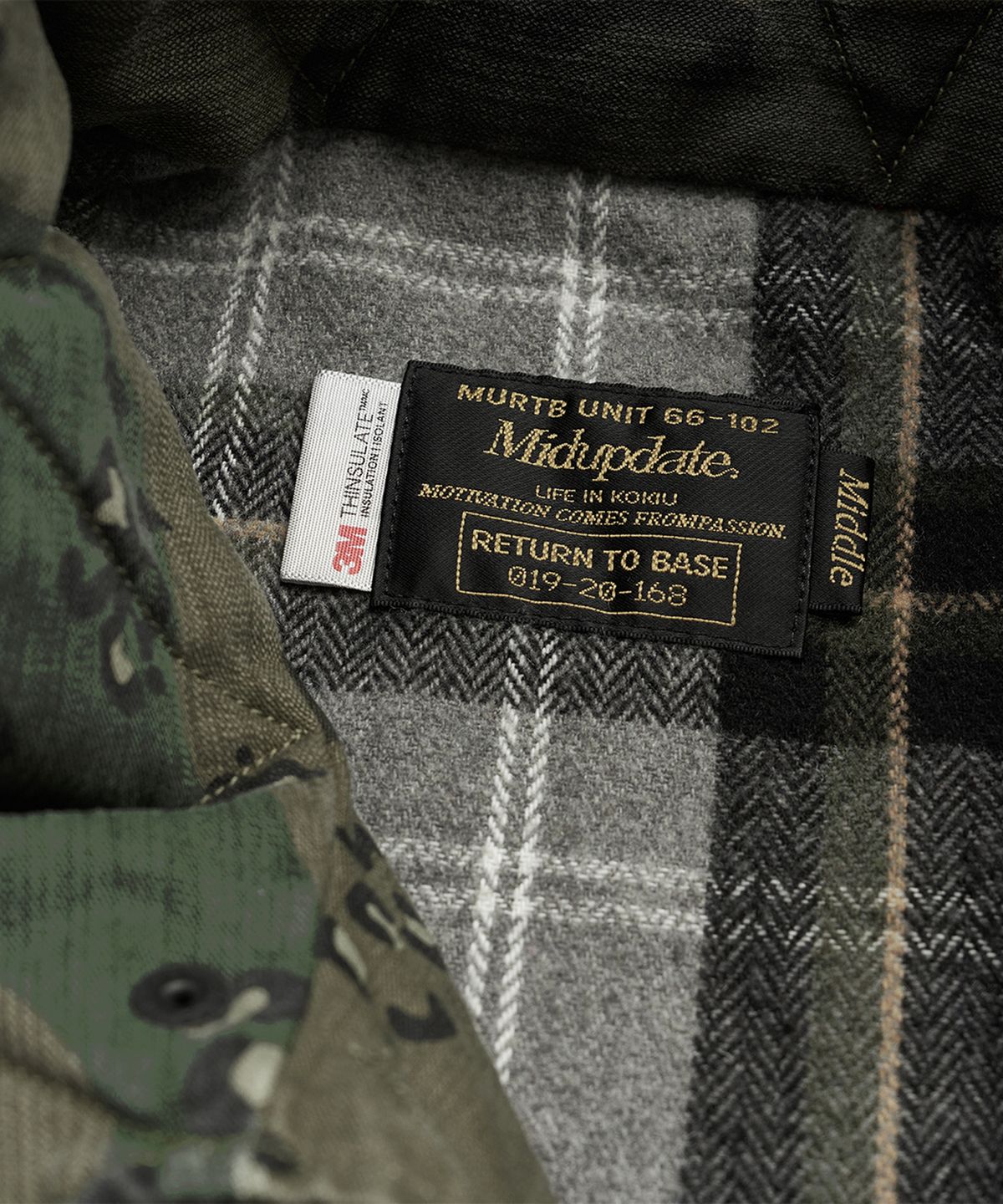 미드업데이트(MIDUPDATE) Murtb Camouflage M65 Jacket_Camo