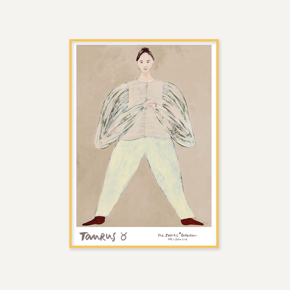 그릿시즌(GREET SEASON) 소피아 린드 Taurus 황소자리 (액자 포함)