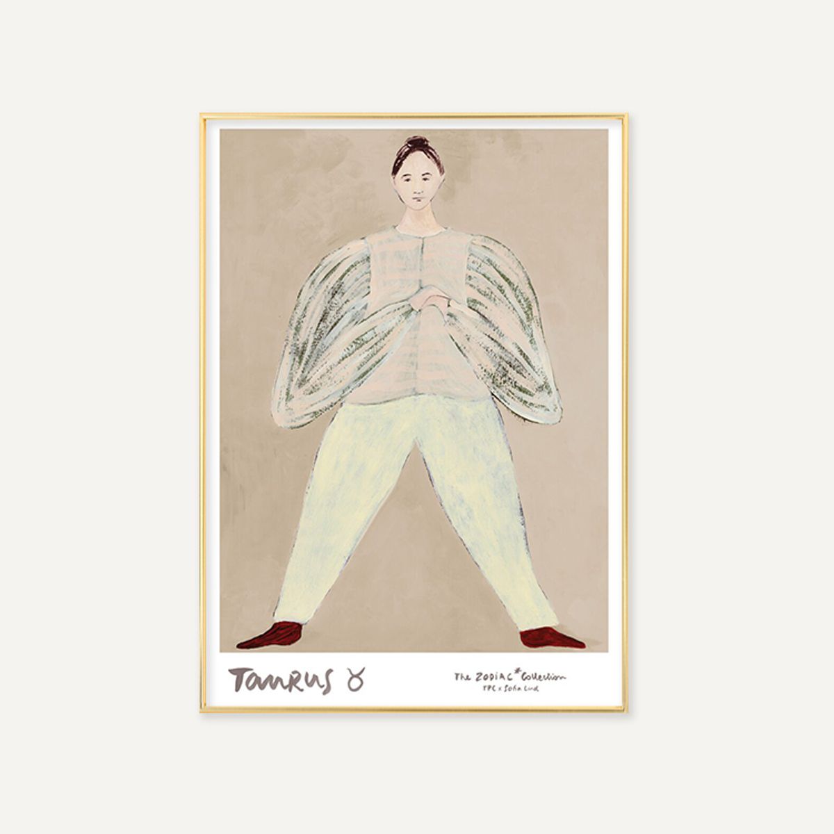 그릿시즌(GREET SEASON) 소피아 린드 Taurus 황소자리 (액자 포함)