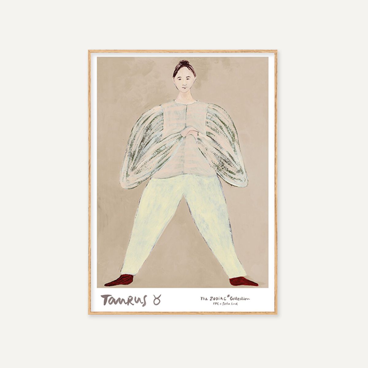 그릿시즌(GREET SEASON) 소피아 린드 Taurus 황소자리 (액자 포함)
