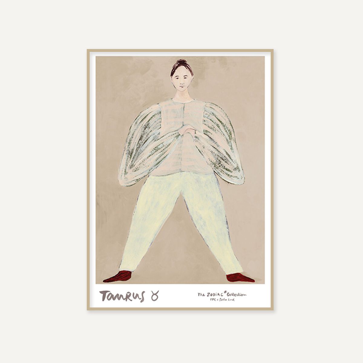 그릿시즌(GREET SEASON) 소피아 린드 Taurus 황소자리 (액자 포함)