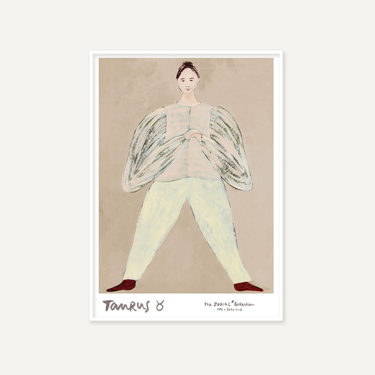 그릿시즌(GREET SEASON) 소피아 린드 Taurus 황소자리 (액자 포함)