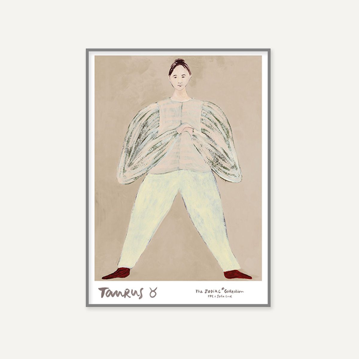 그릿시즌(GREET SEASON) 소피아 린드 Taurus 황소자리 (액자 포함)