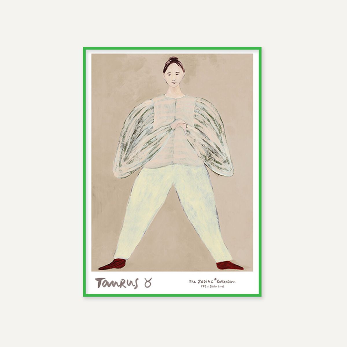 그릿시즌(GREET SEASON) 소피아 린드 Taurus 황소자리 (액자 포함)