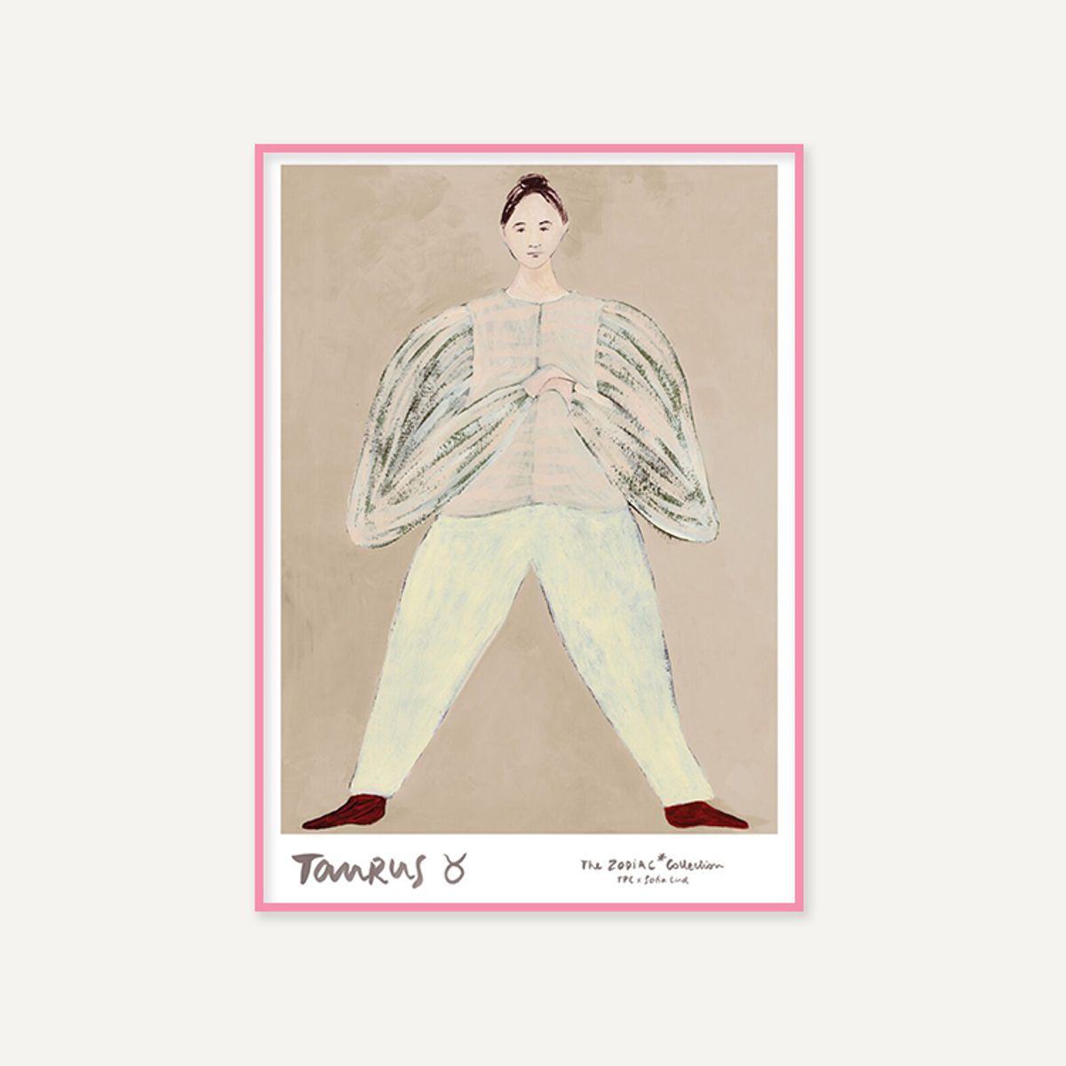 그릿시즌(GREET SEASON) 소피아 린드 Taurus 황소자리 (액자 포함)