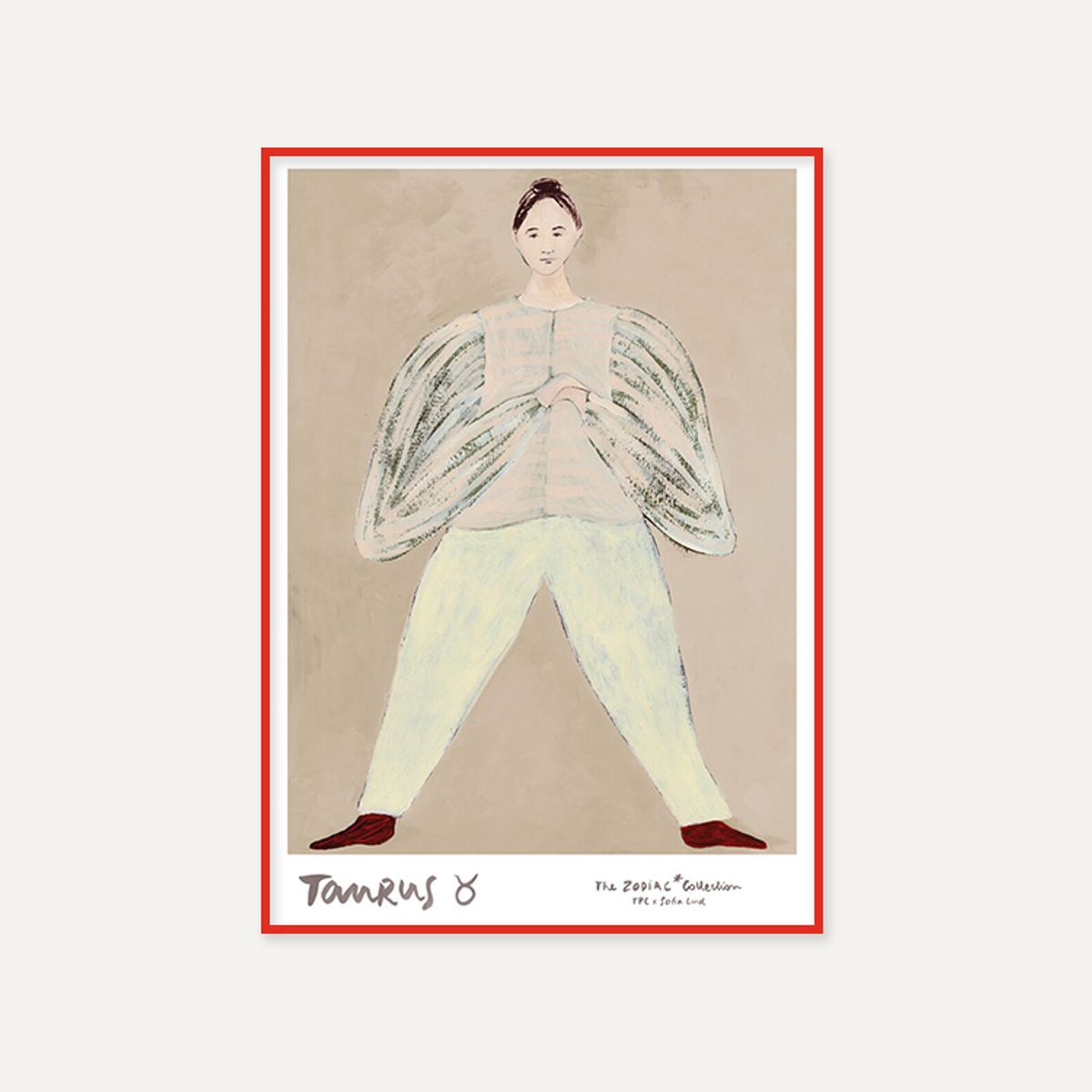 그릿시즌(GREET SEASON) 소피아 린드 Taurus 황소자리 (액자 포함)