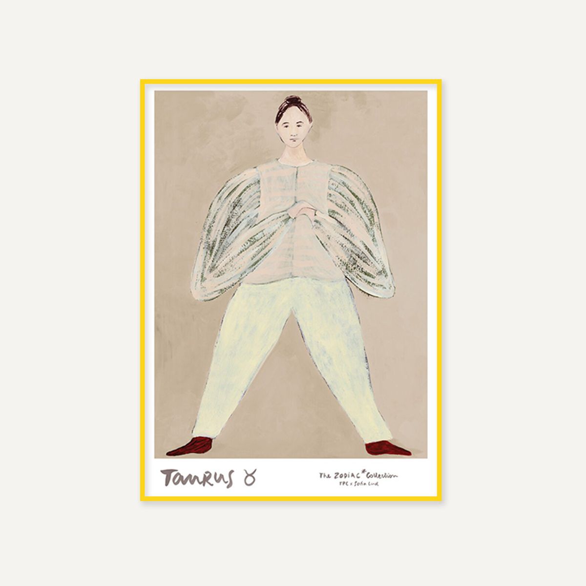 그릿시즌(GREET SEASON) 소피아 린드 Taurus 황소자리 (액자 포함)