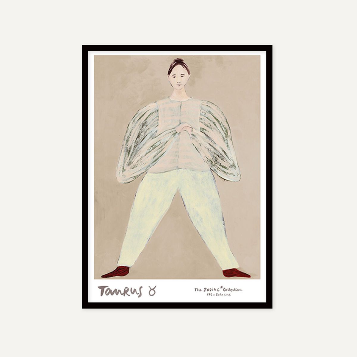 그릿시즌(GREET SEASON) 소피아 린드 Taurus 황소자리 (액자 포함)
