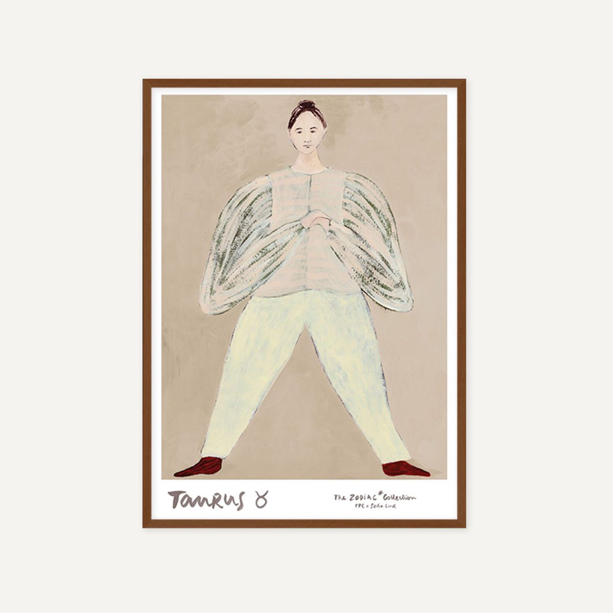 그릿시즌(GREET SEASON) 소피아 린드 Taurus 황소자리 (액자 포함)