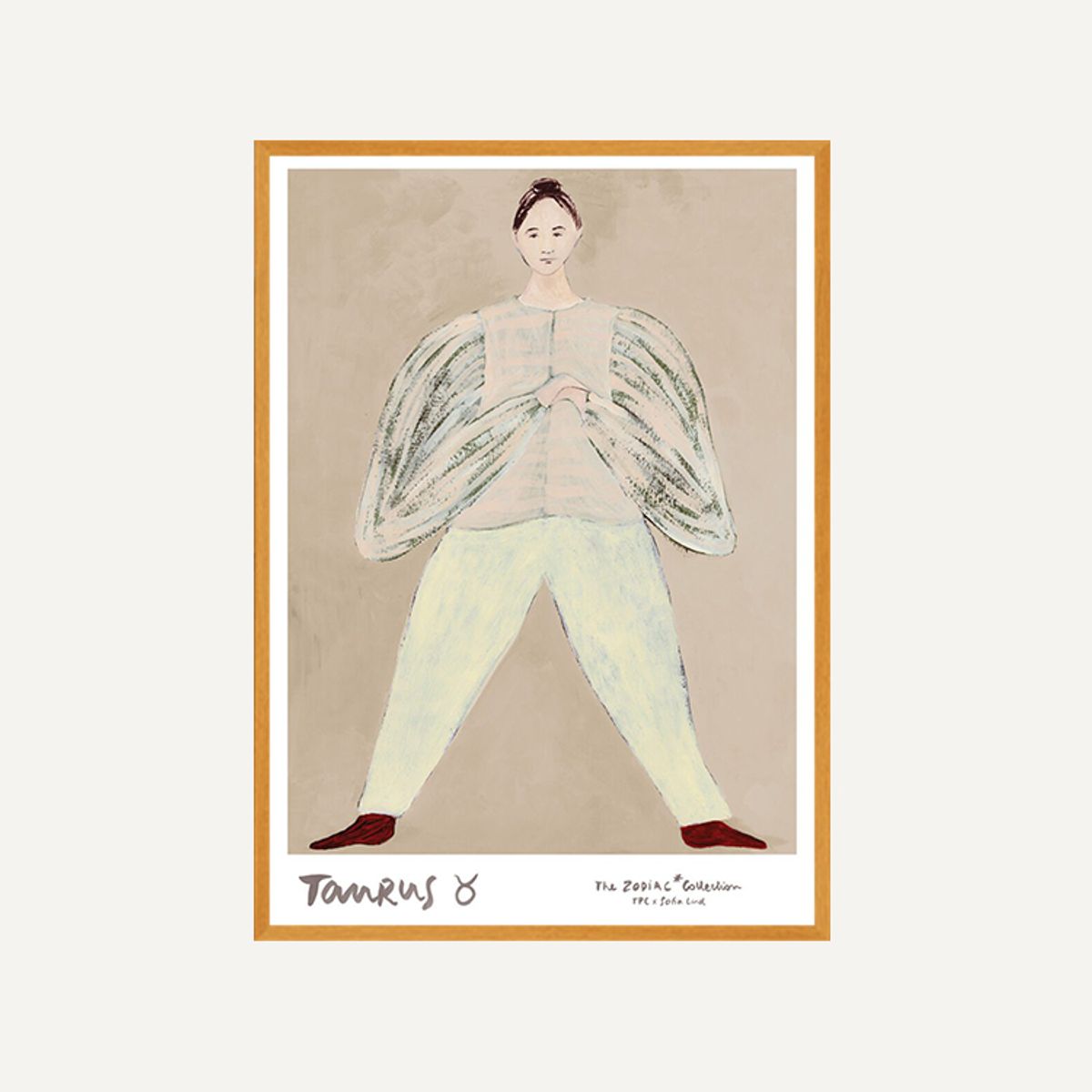 그릿시즌(GREET SEASON) 소피아 린드 Taurus 황소자리 (액자 포함)