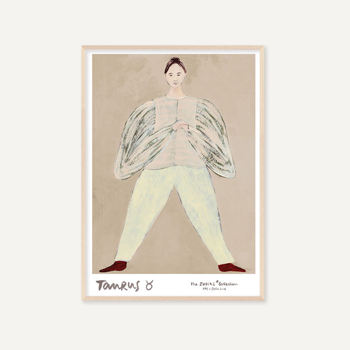 그릿시즌(GREET SEASON) 소피아 린드 Taurus 황소자리 (액자 포함)