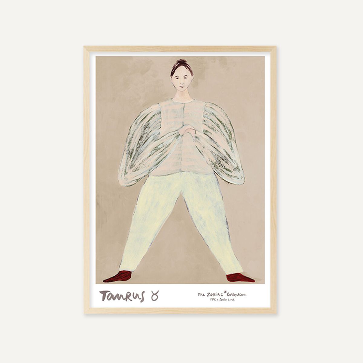 그릿시즌(GREET SEASON) 소피아 린드 Taurus 황소자리 (액자 포함)