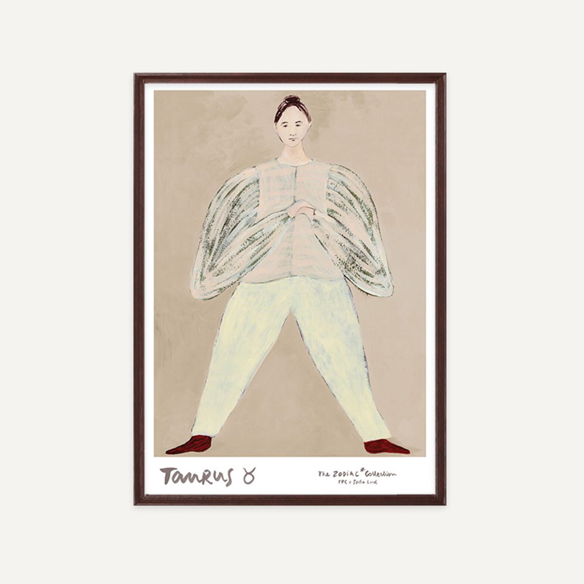 그릿시즌(GREET SEASON) 소피아 린드 Taurus 황소자리 (액자 포함)