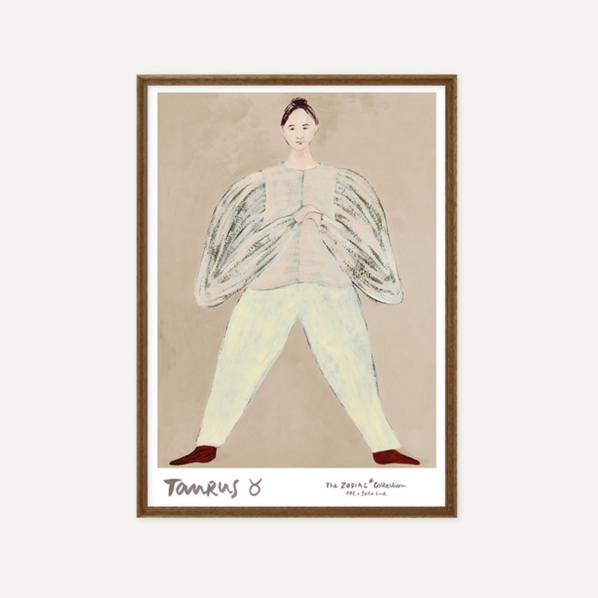 그릿시즌(GREET SEASON) 소피아 린드 Taurus 황소자리 (액자 포함)