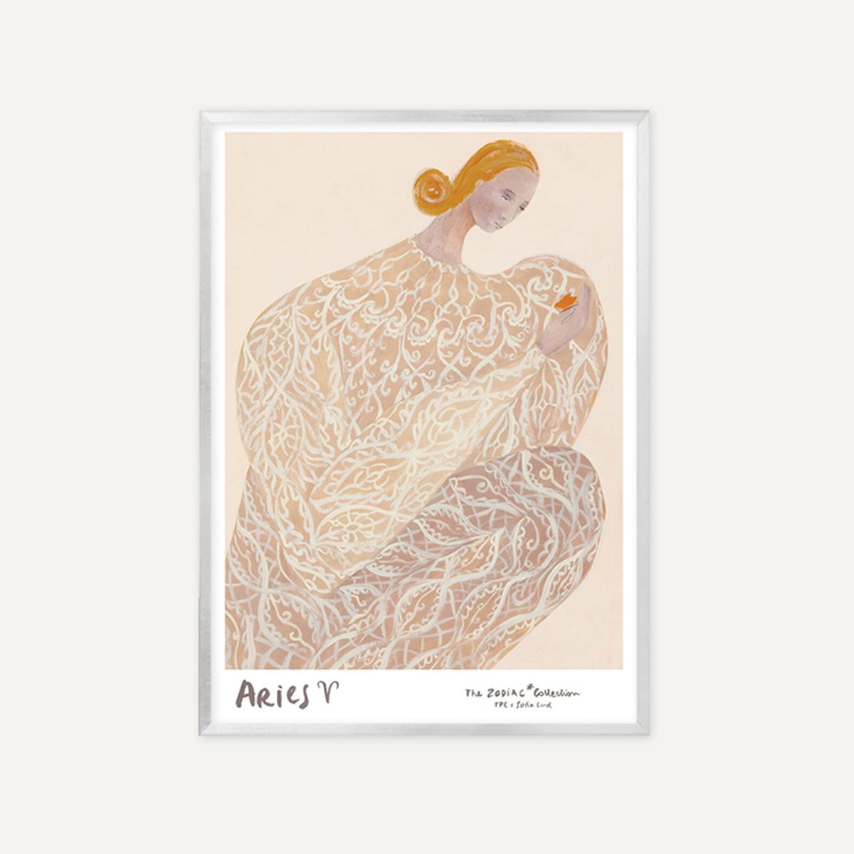 그릿시즌(GREET SEASON) 소피아 린드 Aries 양자리 (액자 포함)