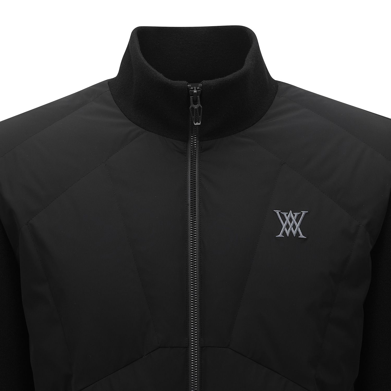 ☆ANEW GOLF☆ アニューHYBRID INCISION DOWN 어뉴골프(ANEW GOLF) M DIAGONAL INCISION HYBRID DOWN JK_BK - 사이즈