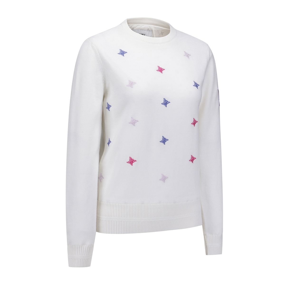 어뉴골프(ANEW GOLF) W LOGO PATTERN WIND BLOCK PULLOVER_IV