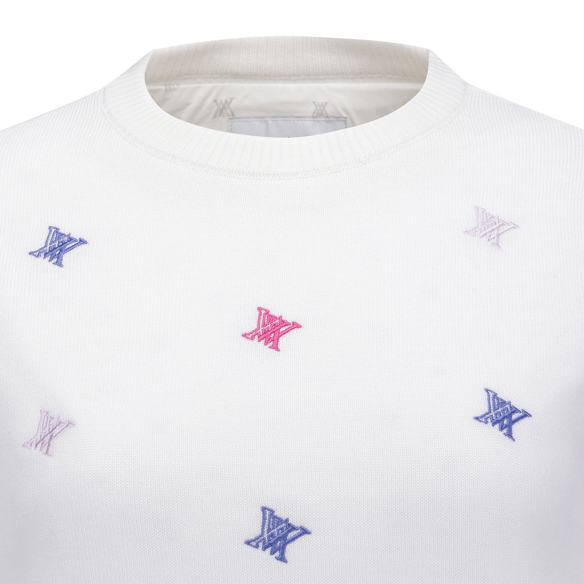 어뉴골프(ANEW GOLF) W LOGO PATTERN WIND BLOCK PULLOVER_IV