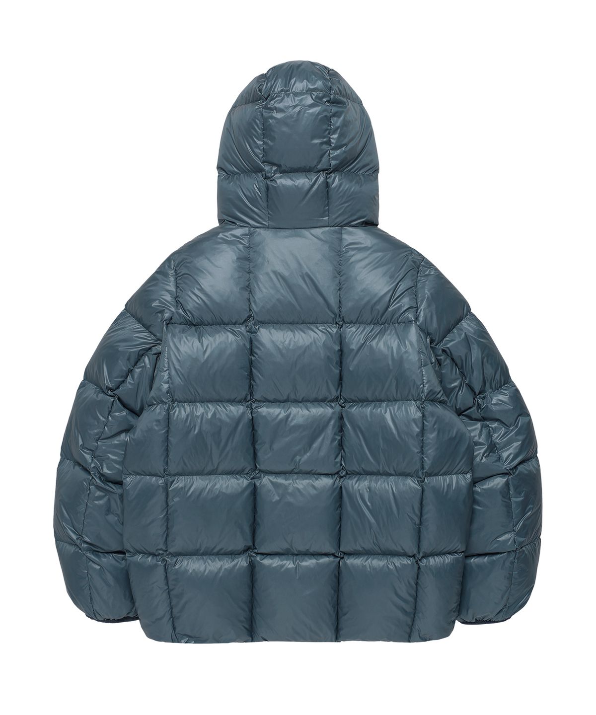 더바이닐하우스(THEVINYLHOUSE) HOODED DUCK DOWN JACKET BLUE