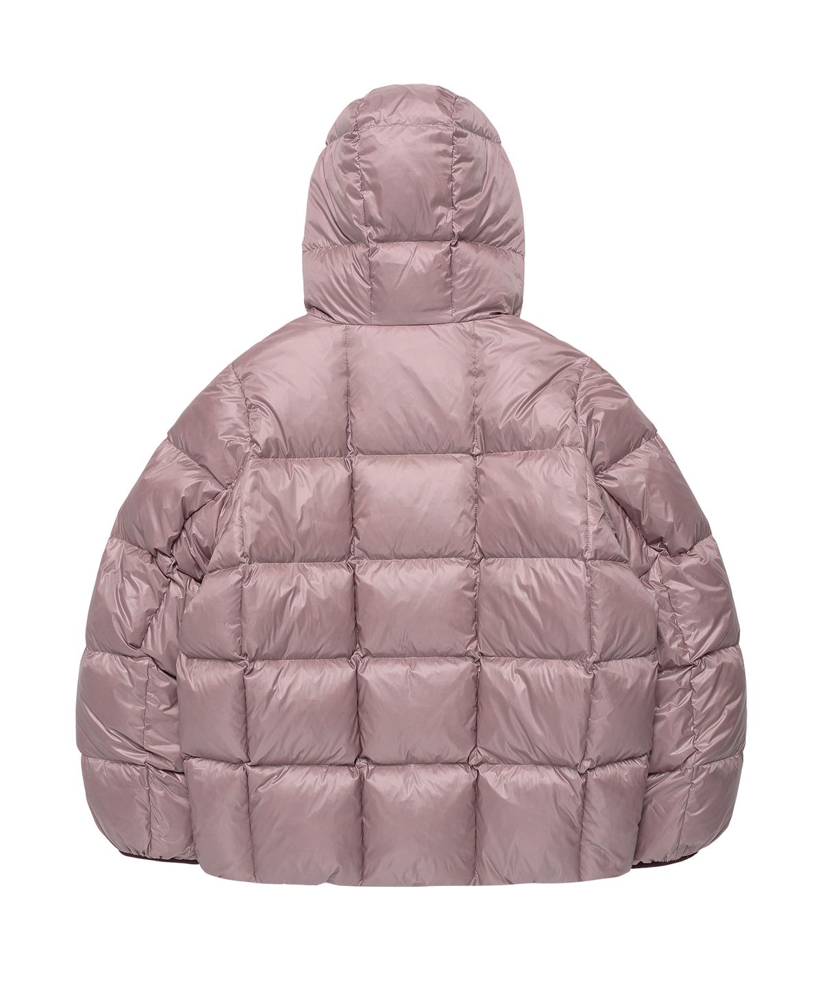 더바이닐하우스(THEVINYLHOUSE) HOODED DUCK DOWN JACKET PINK