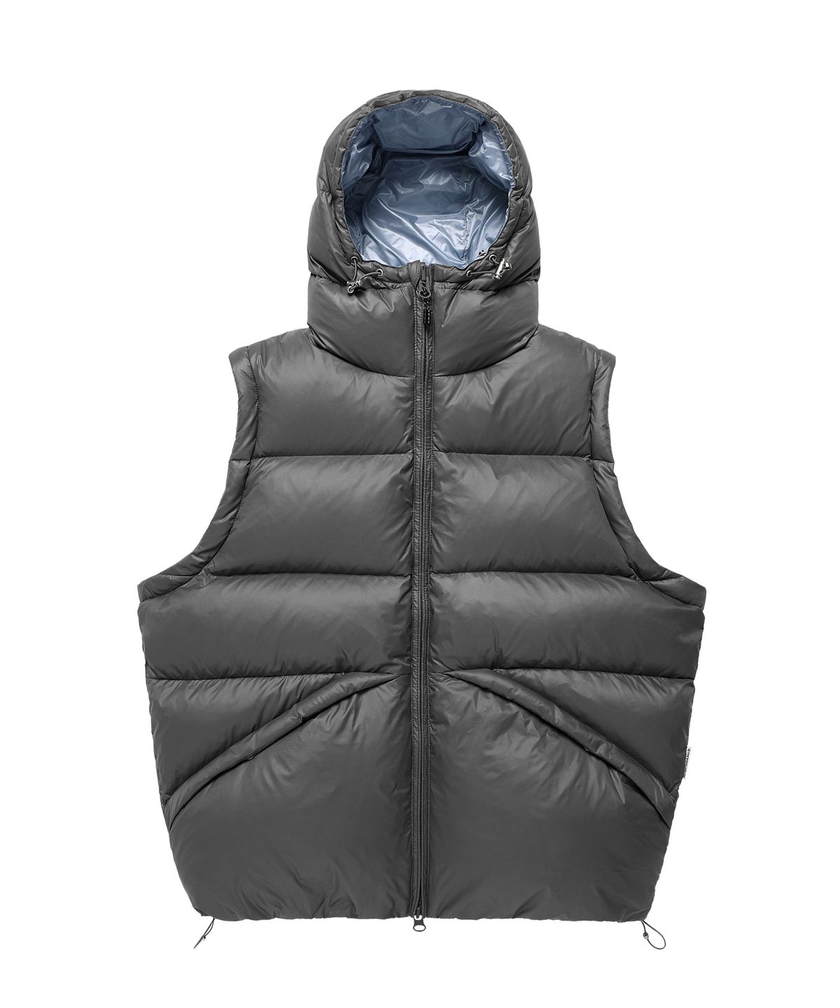 더바이닐하우스(THEVINYLHOUSE) REVERSIBLE PADDED JACKET GREY