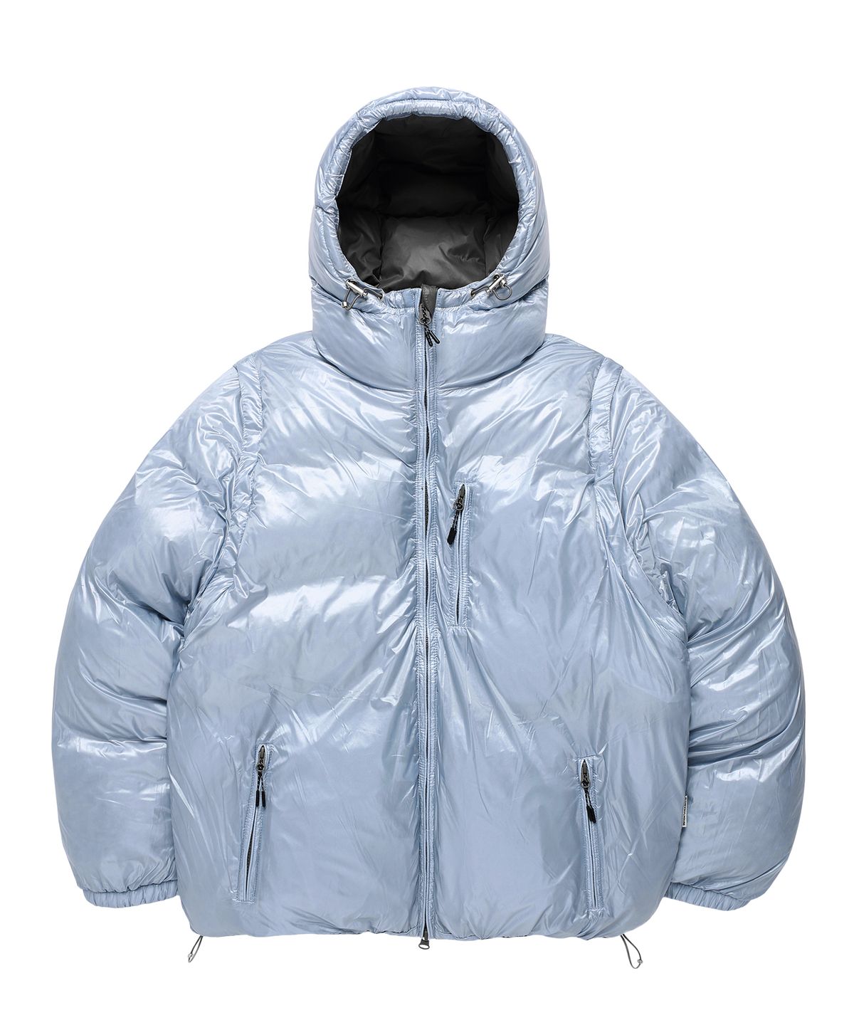 더바이닐하우스(THEVINYLHOUSE) REVERSIBLE PADDED JACKET GREY