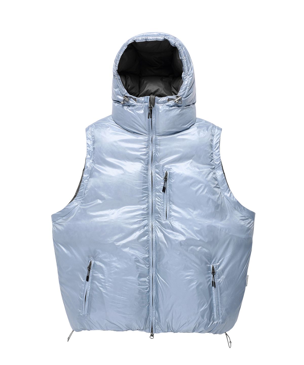더바이닐하우스(THEVINYLHOUSE) REVERSIBLE PADDED JACKET GREY