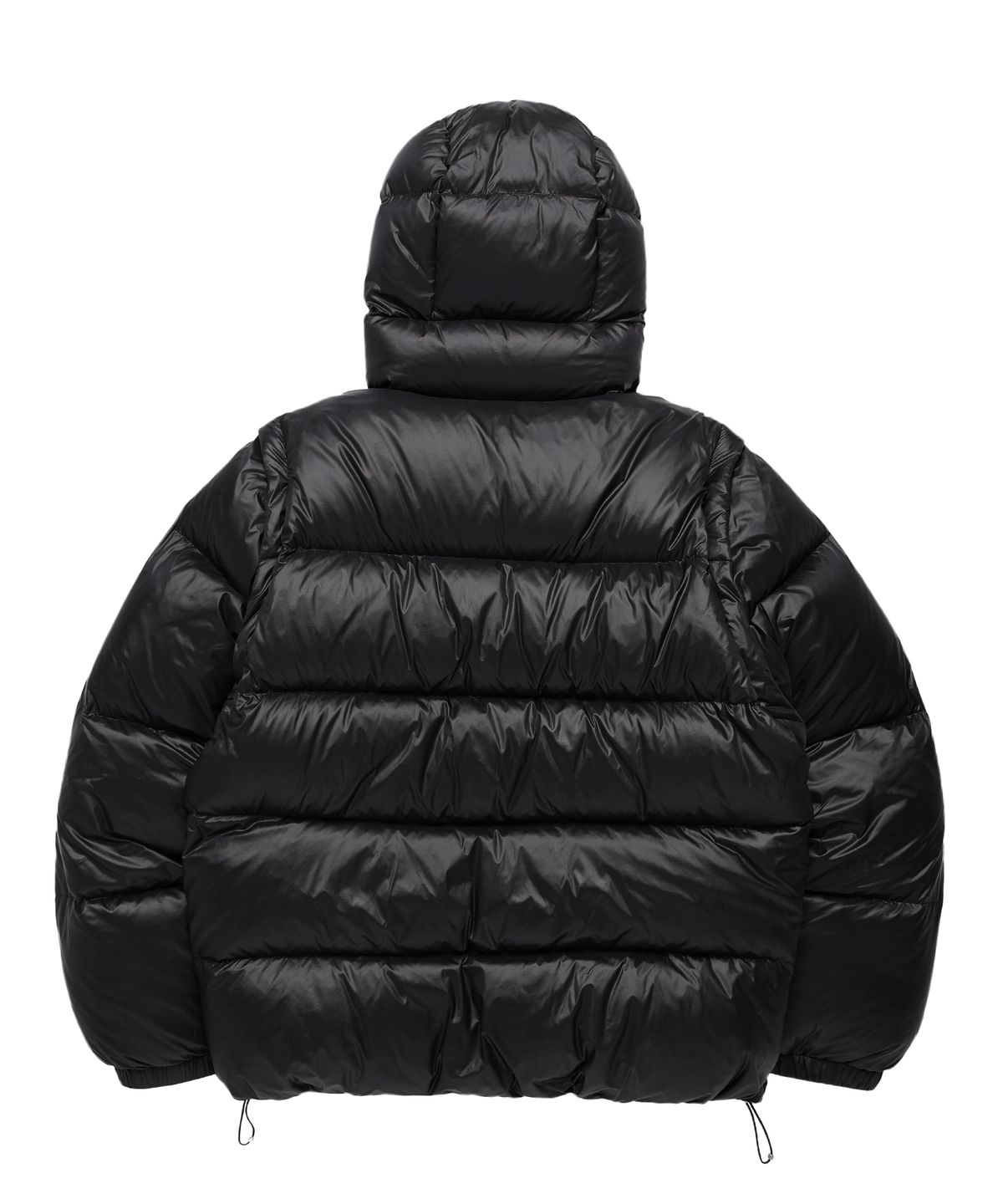 더바이닐하우스(THEVINYLHOUSE) REVERSIBLE PADDED JACKET BLACK