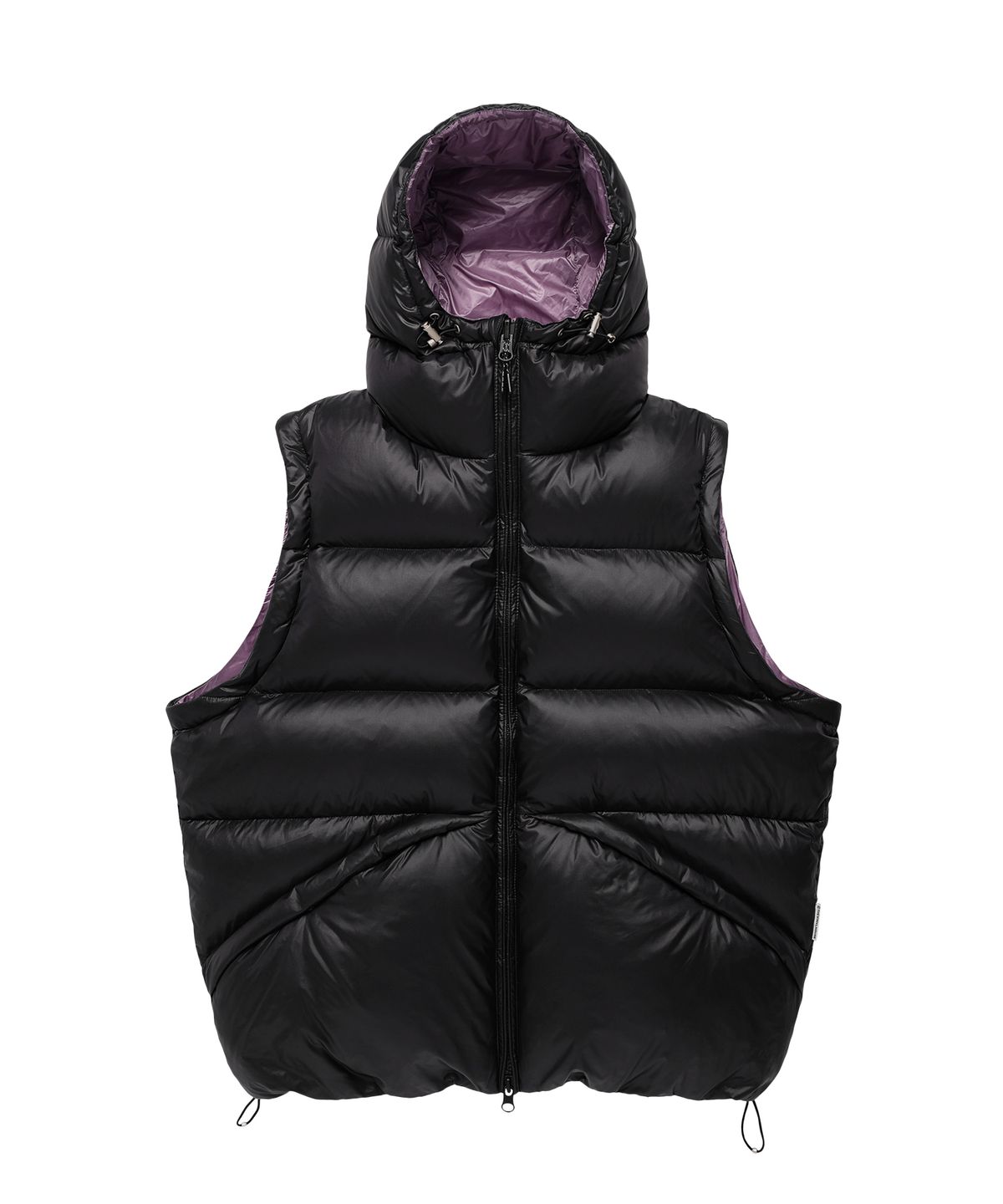 더바이닐하우스(THEVINYLHOUSE) REVERSIBLE PADDED JACKET BLACK