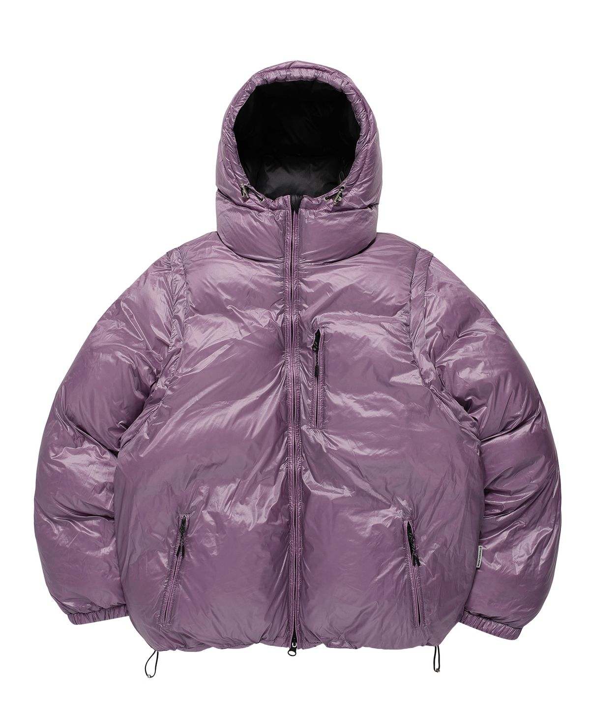 더바이닐하우스(THEVINYLHOUSE) REVERSIBLE PADDED JACKET BLACK