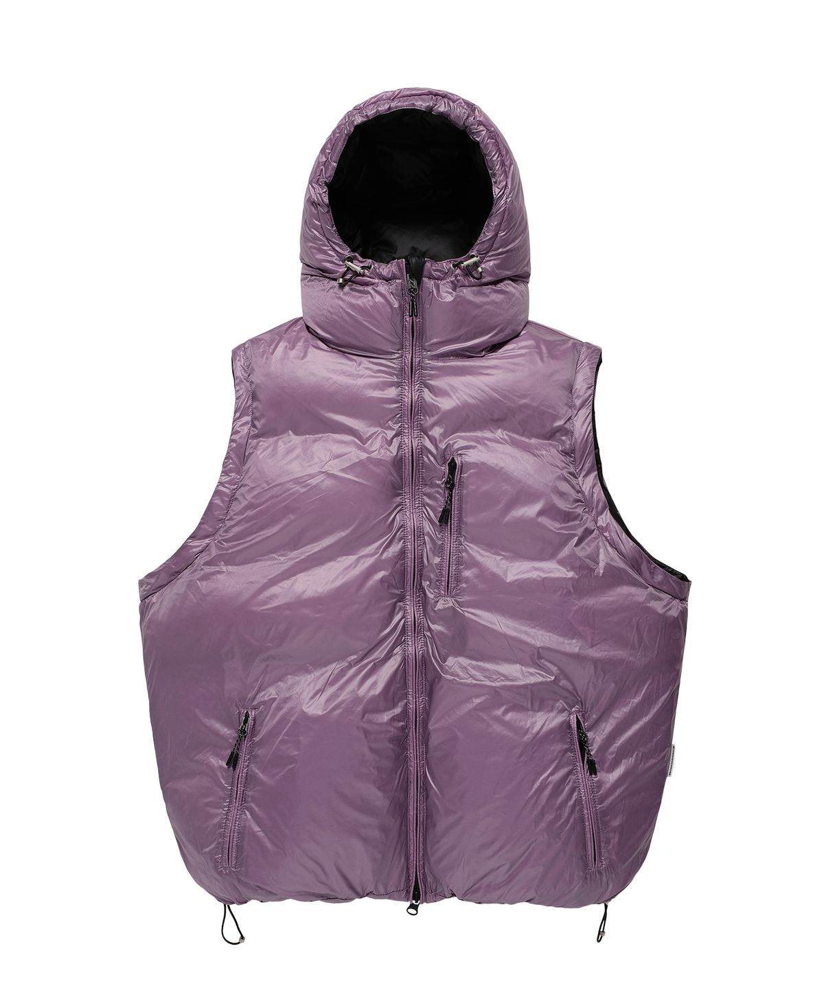 더바이닐하우스(THEVINYLHOUSE) REVERSIBLE PADDED JACKET BLACK