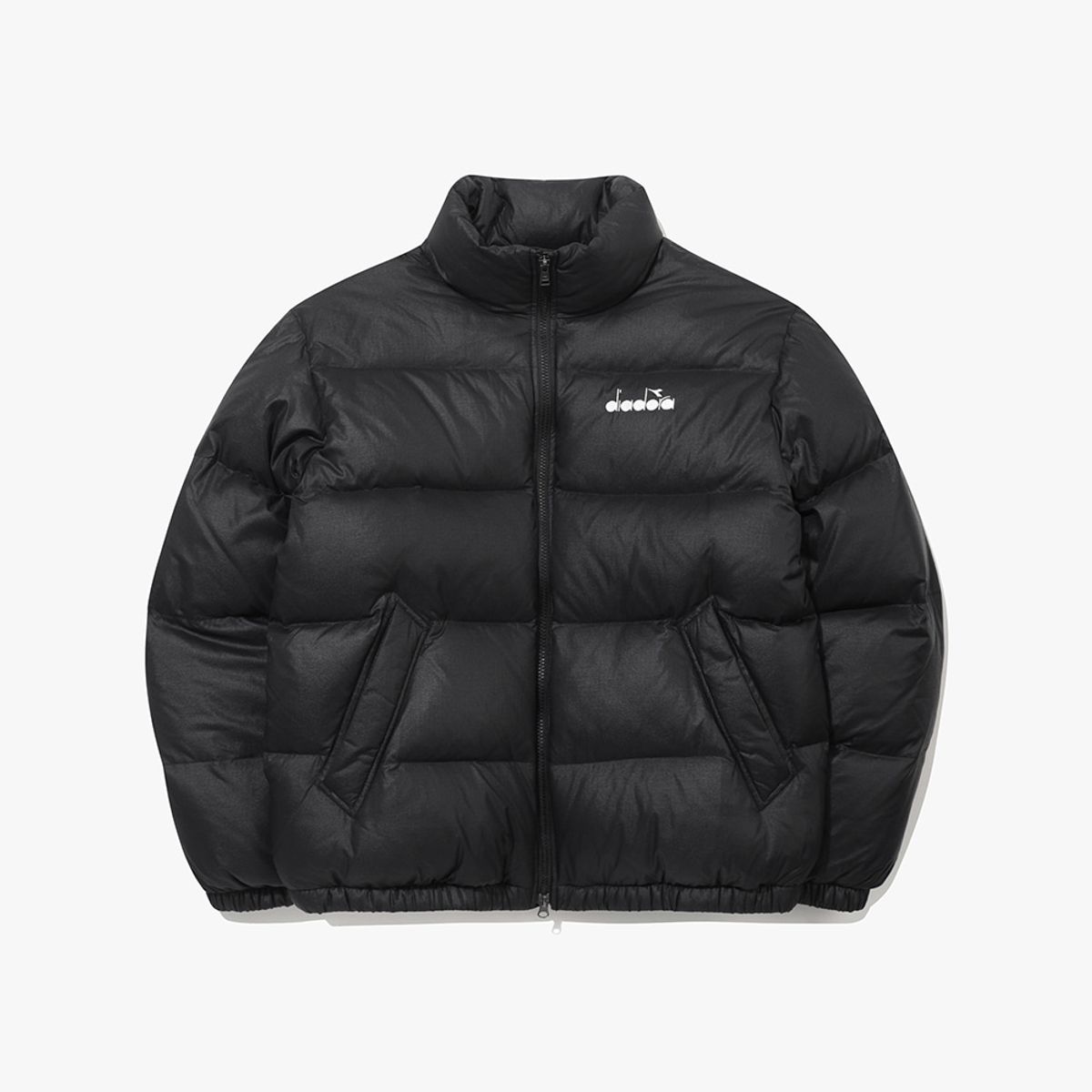 디아도라(diadora) 베라피우마 프리즈 덕다운 자켓 BLACK