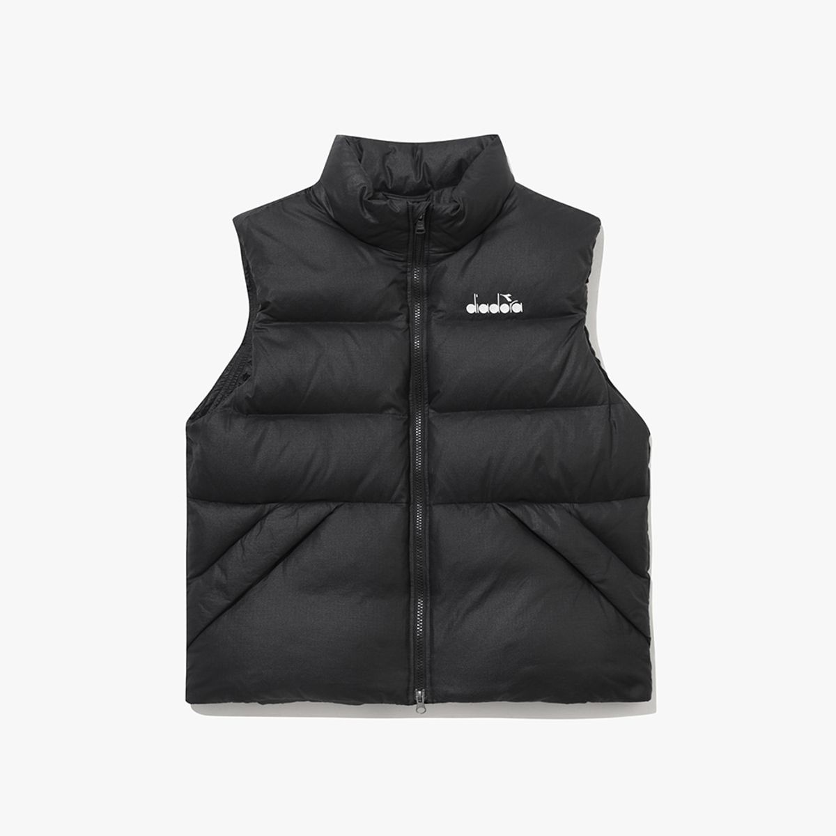 디아도라(diadora) 베라피우마 프리즈 덕다운 베스트 BLACK