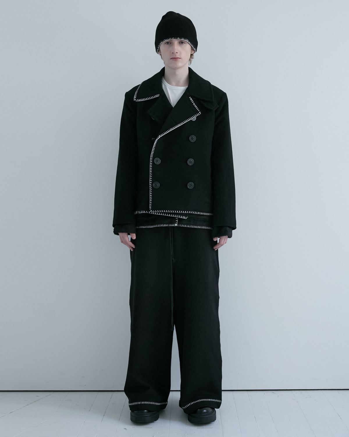 키류(KIRYU) HAND STITCH PEA COAT