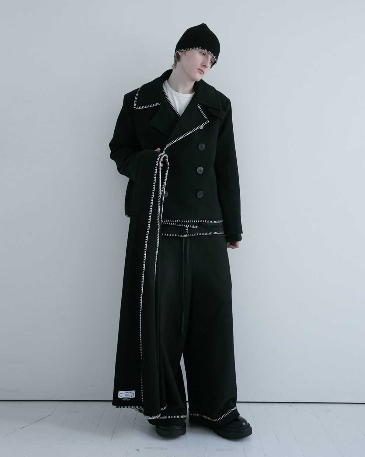 키류(KIRYU) HAND STITCH PEA COAT